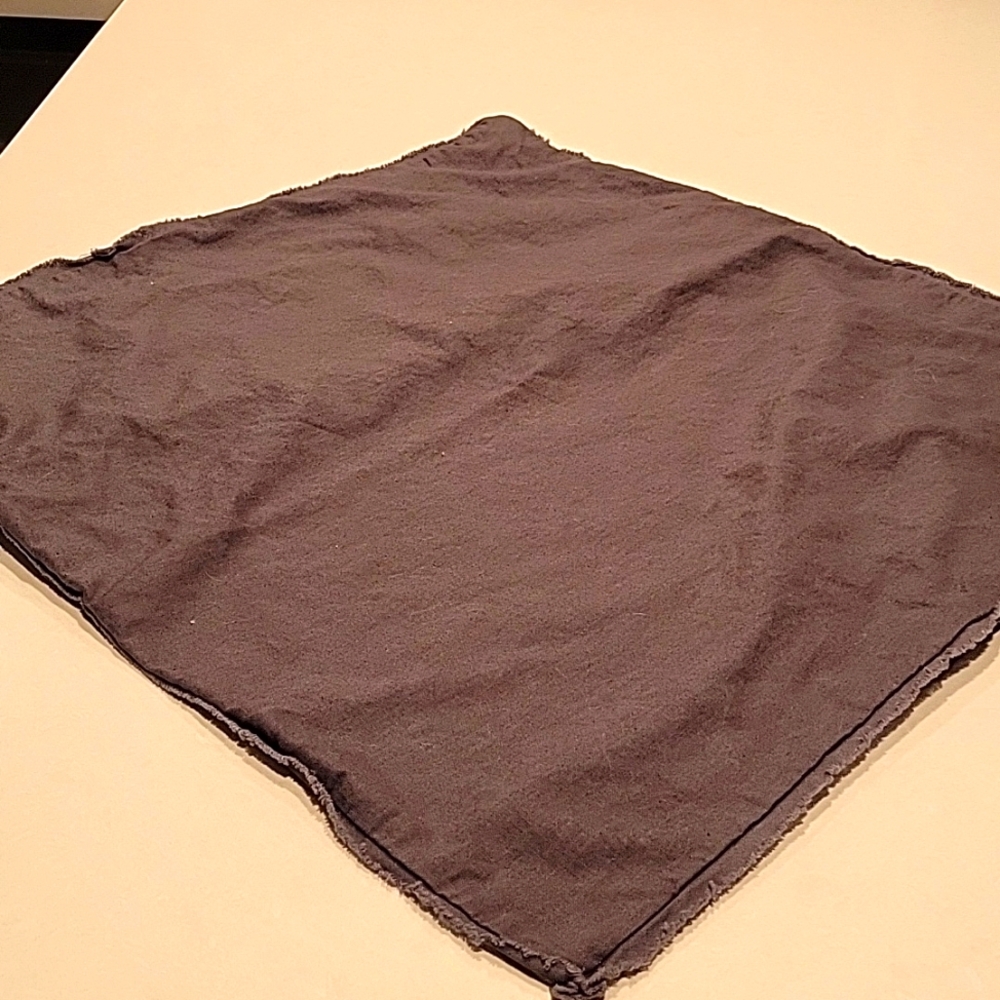 Hearth & Hand linen/cotton blend charcoal grey 26x26 pillow covers (set of 4) - Picture 3 of 7